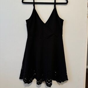 Shein Eyelet Skater Dress